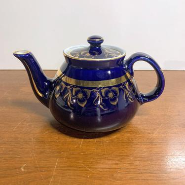 Vintage Hall China New York Trillium 4 Cup Tea Pot 