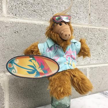 Vintage Alf Hand Puppet Retro 1980s Burger King + Alien Life Form + Surfer + Extra Terrestrial + Sitcom Character + Kids Toy 