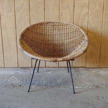 Wicker 2025 hoop chair