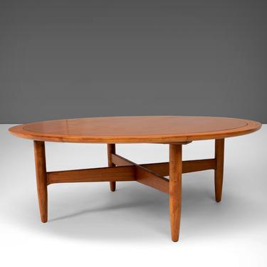 Round Coffee Table Attributed to Lubberts & Mulder for Tomlinson, c. 1960s 