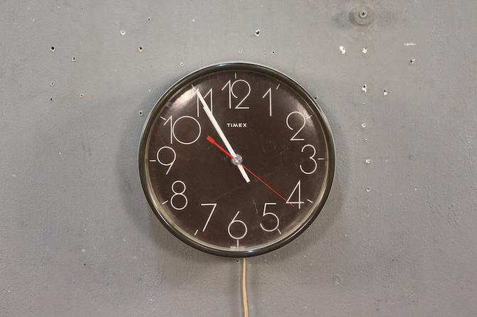 Retro Timex Wall Clock | Furnish Green | Midtown Manhattan - New York, NY