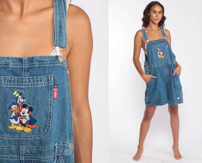 Mickey mouse overall on sale shorts