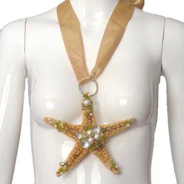 Jeweled Starfish Necklace