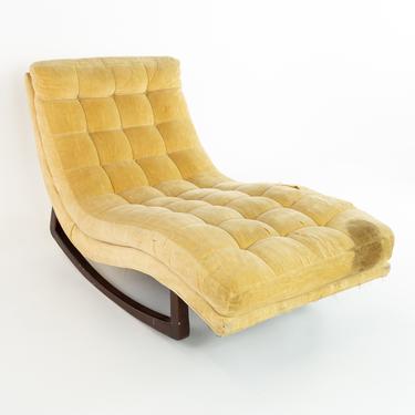 Adrian Pearsall For Craft and Associates Mid Century Rocking Chaise Lounge Chair - mcm 