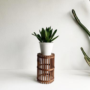 Vintage Bamboo Plant Stand