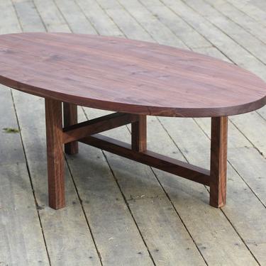 Oval Coffee Table 
