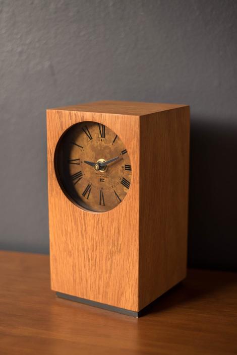 Mid Century Modern Desk Clock By Midcenturymaddist From Mid