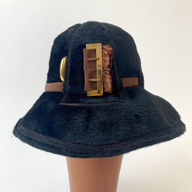 Plush 1970's Bucket Hat