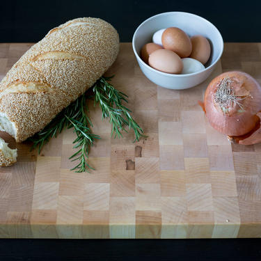 Maple End Grain Butcher Block 