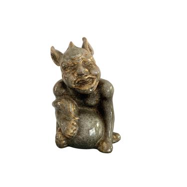 Vintage Ceramic Gargoyle 