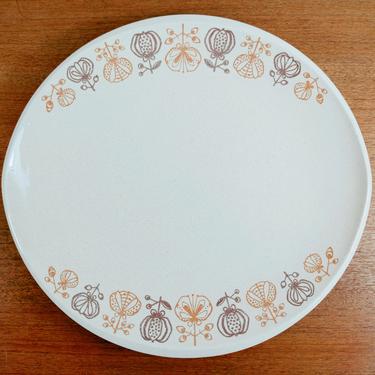 Franciscan Pomegranate| Large Chop Plate Platter | Gladding McBean GMB | 1954-58 