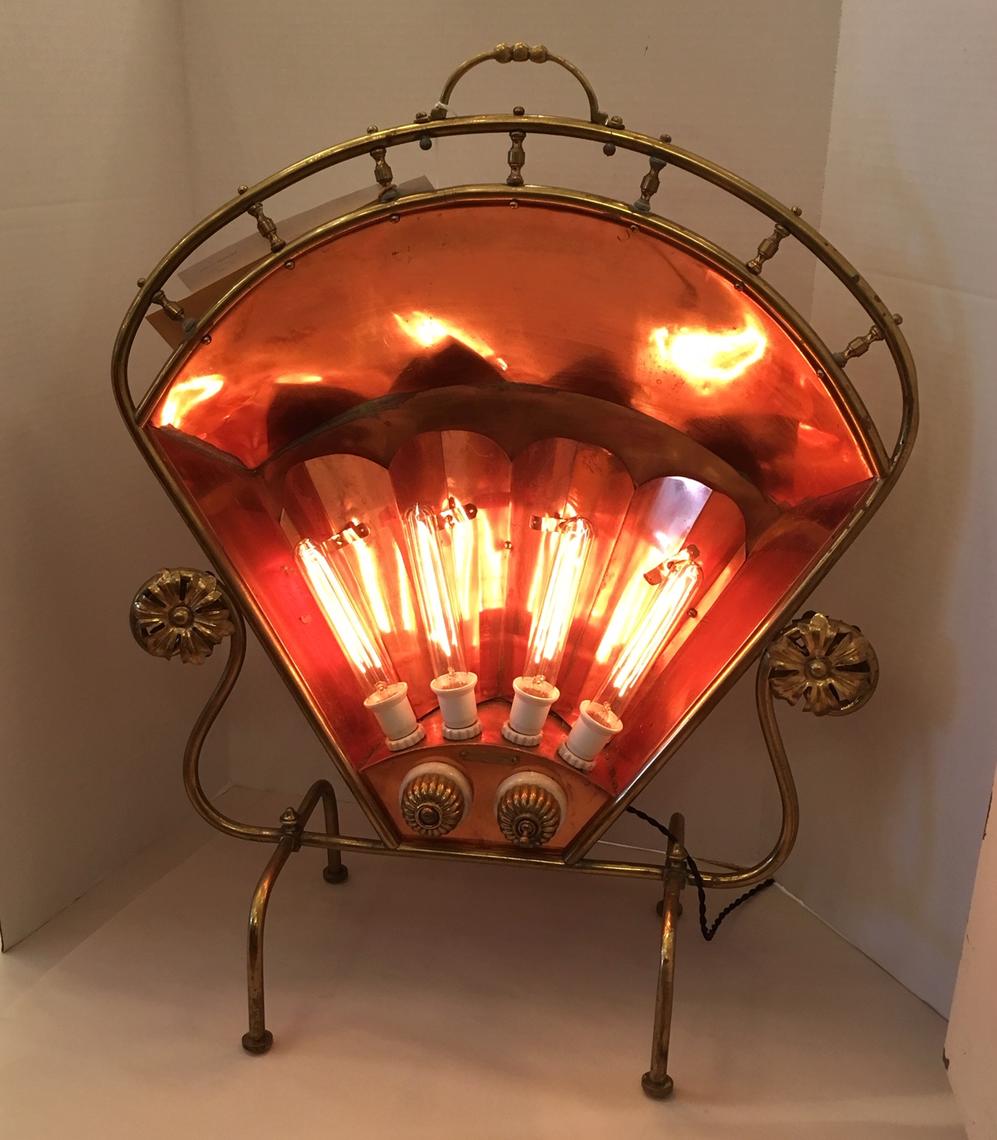 Antique English Electric Heater Brass Knob Washington, DC