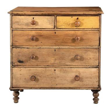 English cottage pine chest