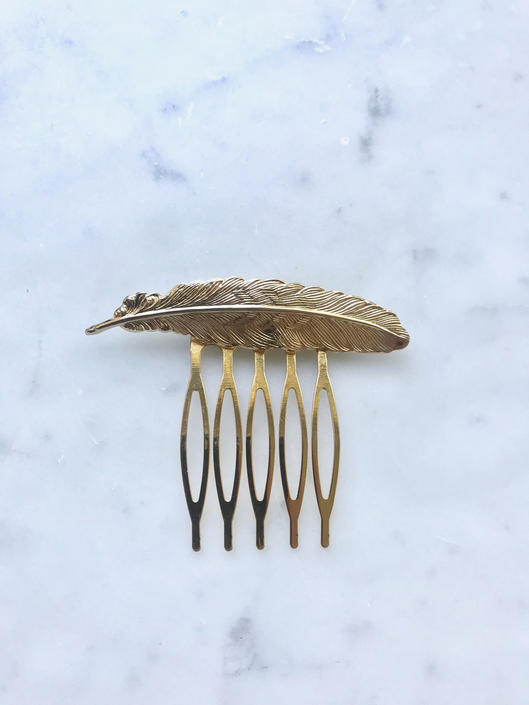 Vintage Leaf Hair Comb Bridal Hair Comb Vintage Hair Comb
