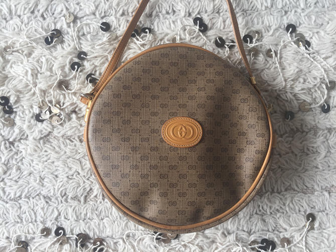 Vintage gucci top canteen bag