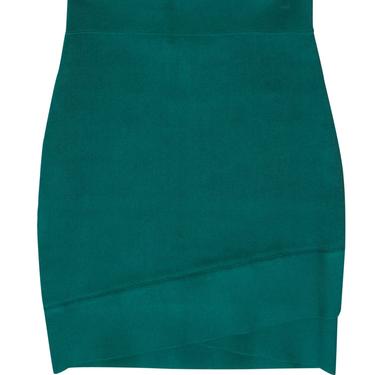 BCBG Max Azria - Green Tulip Hem Bandage Skirt Sz S