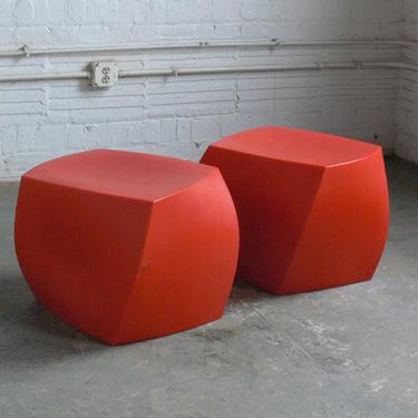 Frank Gehry Left Twist Cube from Heller (Set of 2) 