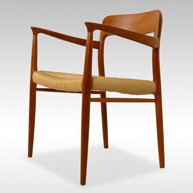 Niels Otto Møller Teak Armchair Model 56, Circa 1960s - *Please ask for a shipping quote before you buy. 