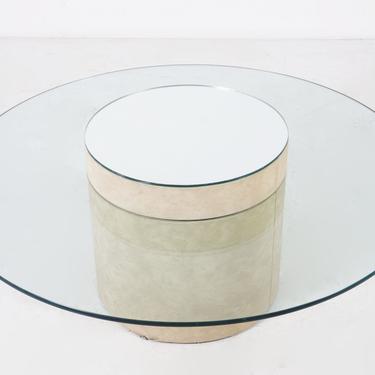 Mirrored Sculptural Coffee Table 