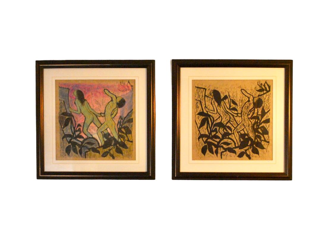 tuffli-woodblock-prints-magpie-reclamations-old-town-alexandria-va