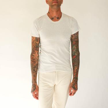 Small 80s Calvin Klein Blank White T Shirt Unisex – Flying Apple Vintage