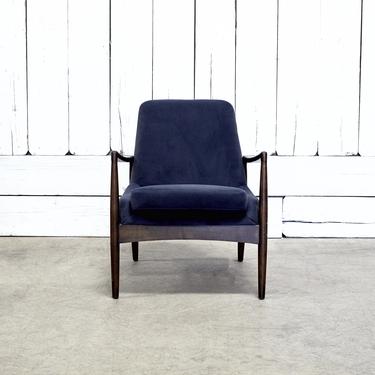 BRADEN CHAIR-MODERN VELVET SHADOW