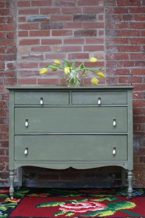 Green Dresser From Urban Tastes Of Permanently Closed Attic