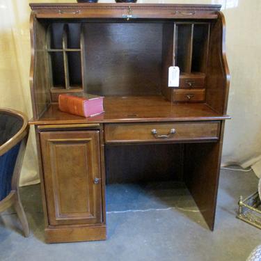 MAHOGANY ROLL TOP DESK