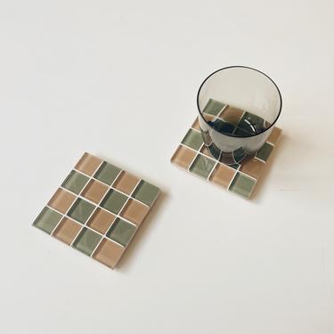 Glass Tile Coaster | I Olive You