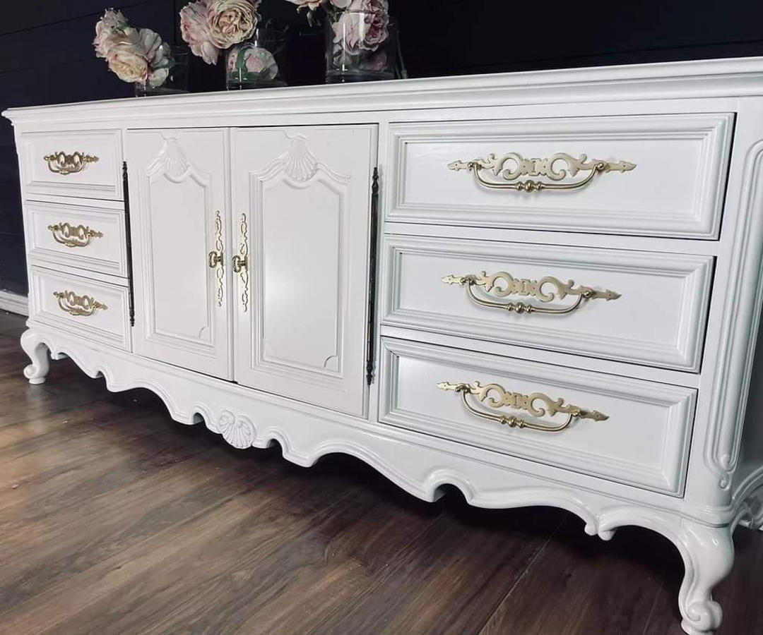 Huge Dresser Credenza Console Solid wood customizable color The Dresser Shoppe Dallas, TX