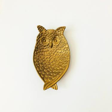 Vintage Owl Tray 