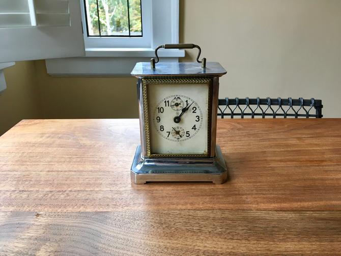 Antique Junghans Carriage Clock with Alarm 1920s Deco2Go