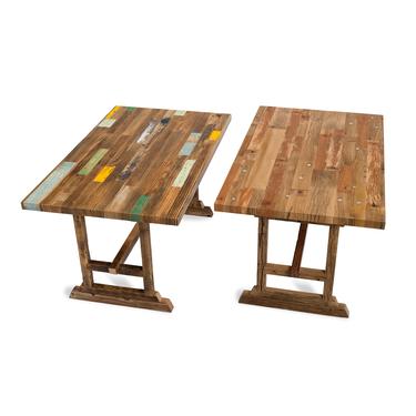 Reclaimed Wood Dining Tables #1 & #2