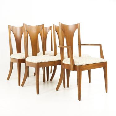 Young Manufacturing Mid Century Dining Chairs - Set of 5 - mcm 