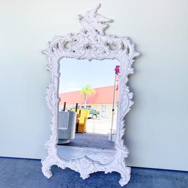 Palm Beach Chinoiserie Rocco Style Mirror