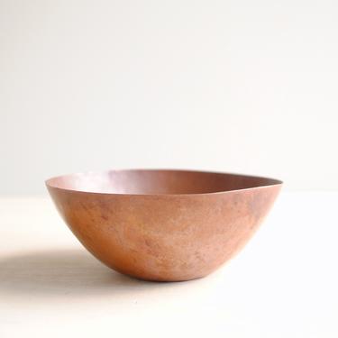 Vintage Hammered Copper Bowl, Small Copper Dish 