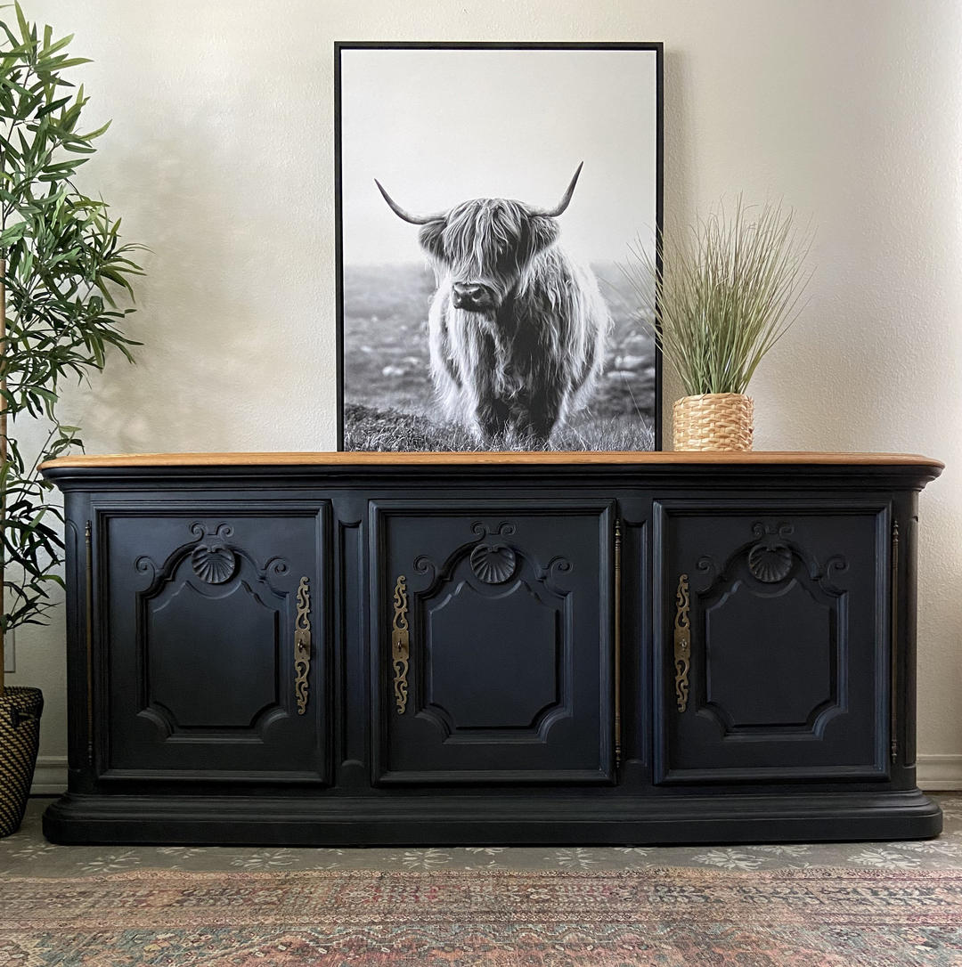 Vintage Buffet Credenza Sideboard by Century Furniture of Distinction