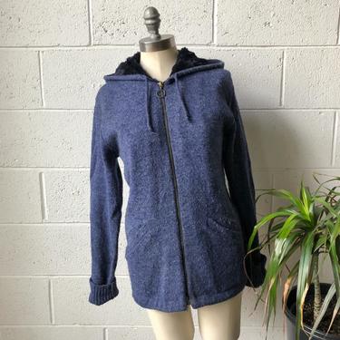 Coolheatvtg 70s Stained Glass Navy Blue