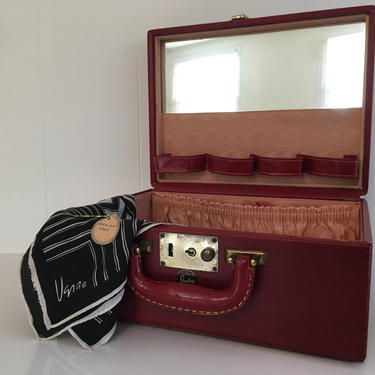 Vintage Shortrip Travel Vanity Cosmetic Case Luggage Unique