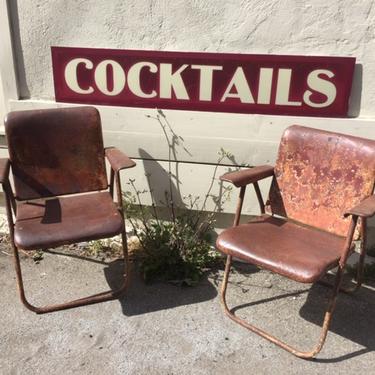 Large Art Deco Style COCKTAILS sign