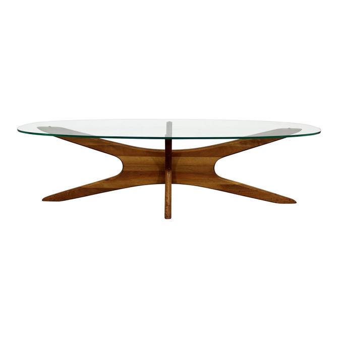 Mid Century Danish Modern Adrian Pearsall 39 Jacks 39 Glass Top Coffee Table By Annexmarketplace From Annex Marketplace Of Delaware Attic