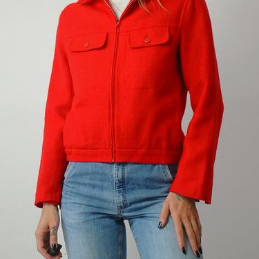 1950's Red Wool Ricky Jacket
