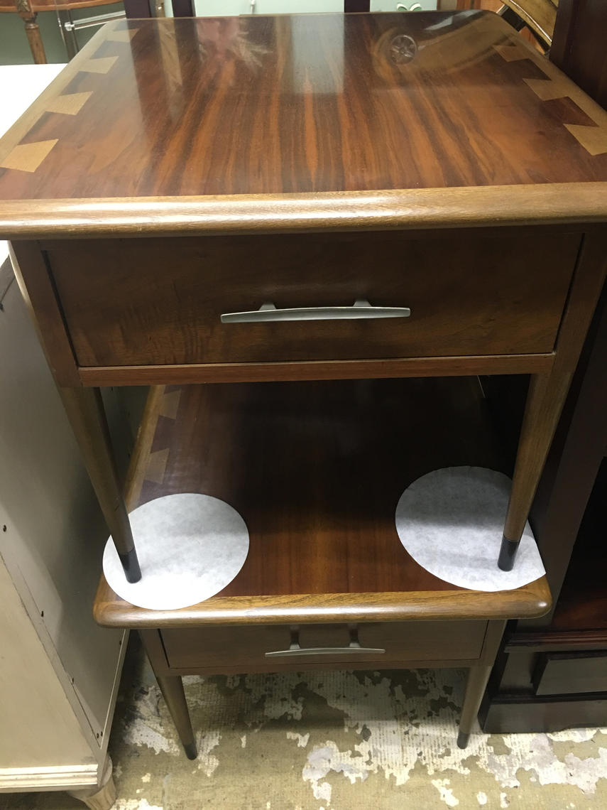 MidCentury Modern Lane Acclaim End Tables, Pair Jasper Kane