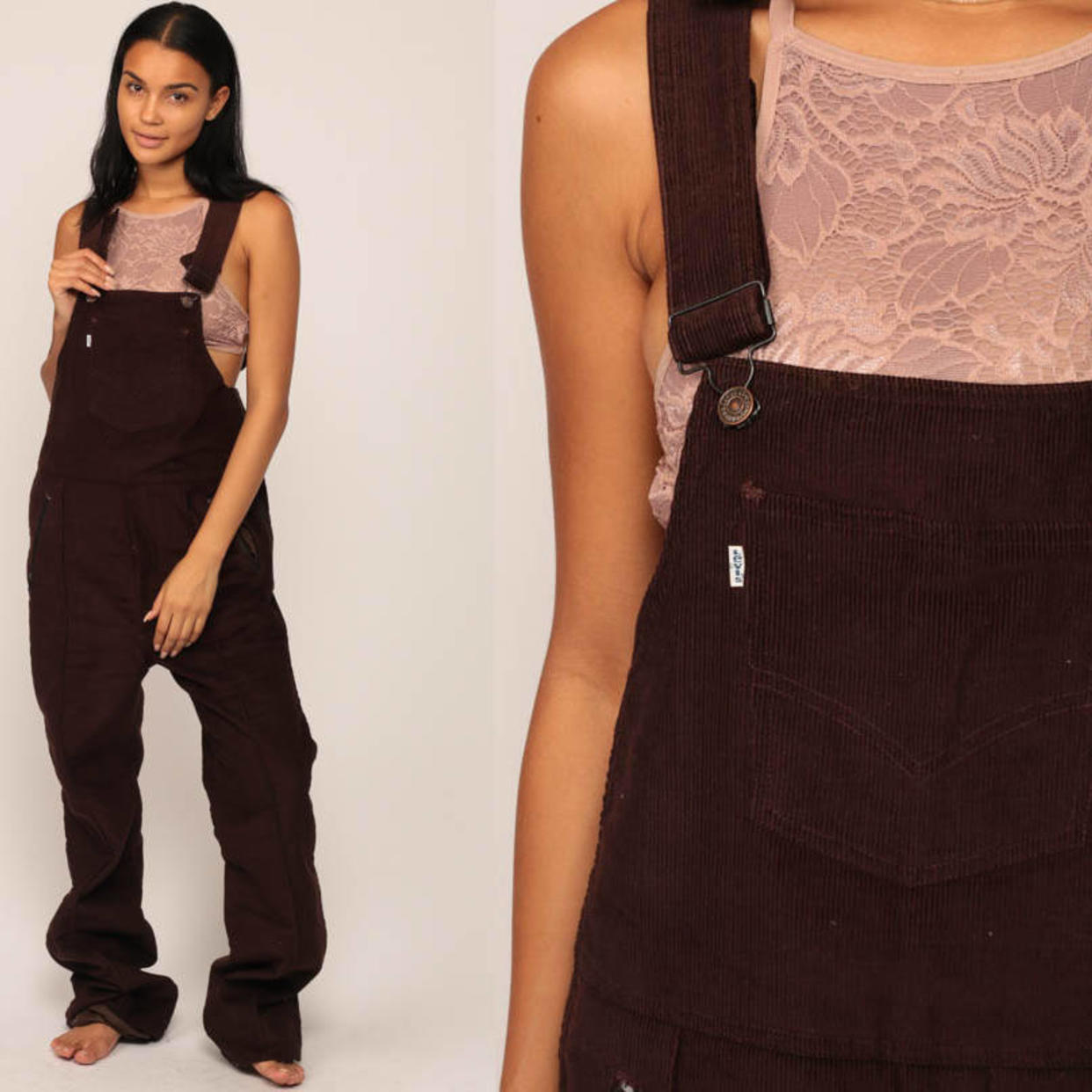 スキーリーバイス　70s サロペット Snowsuit Ski Suit 70s Overalls Ski Pants Snow | Shop Exile