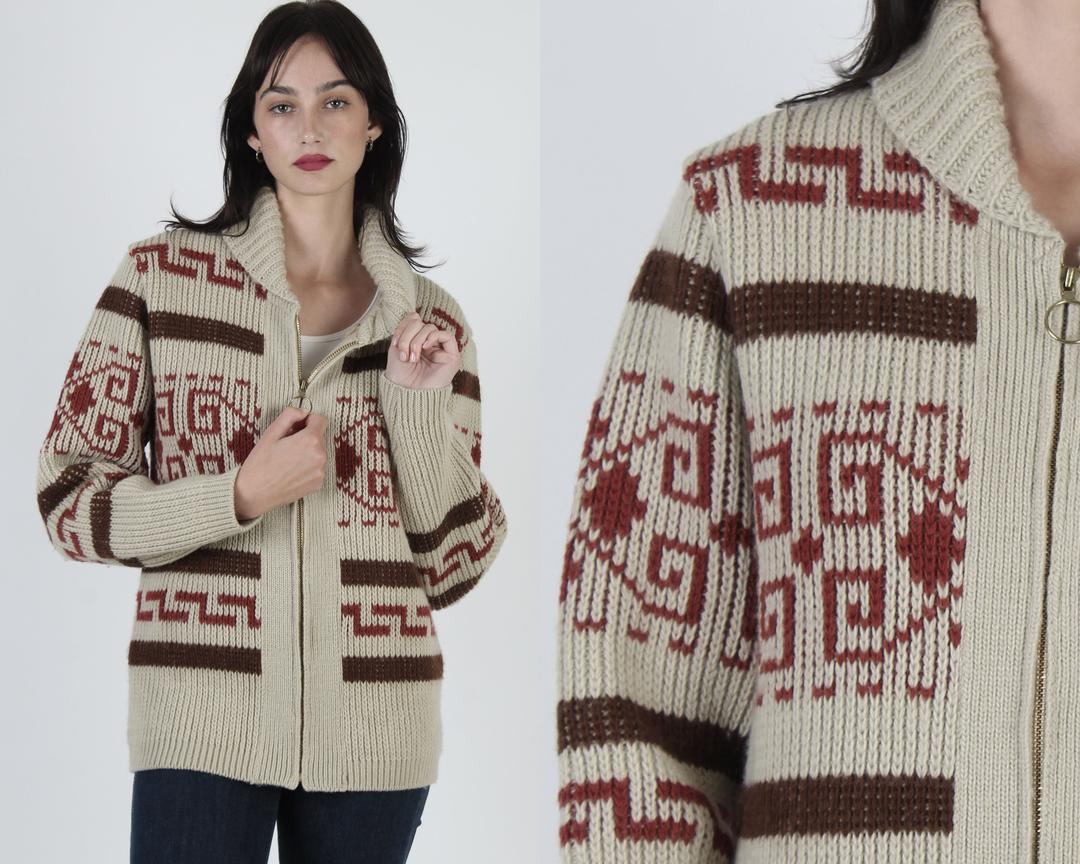 70s mens cardigan sale