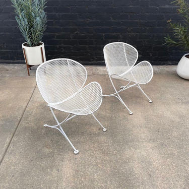 Mid-Century Modern Patio Lounge Chairs by Maurizio Tempestini for Salterini, c.1950’s 