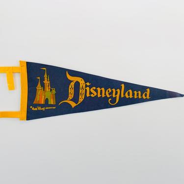 Vintage Disneyland Pennant 