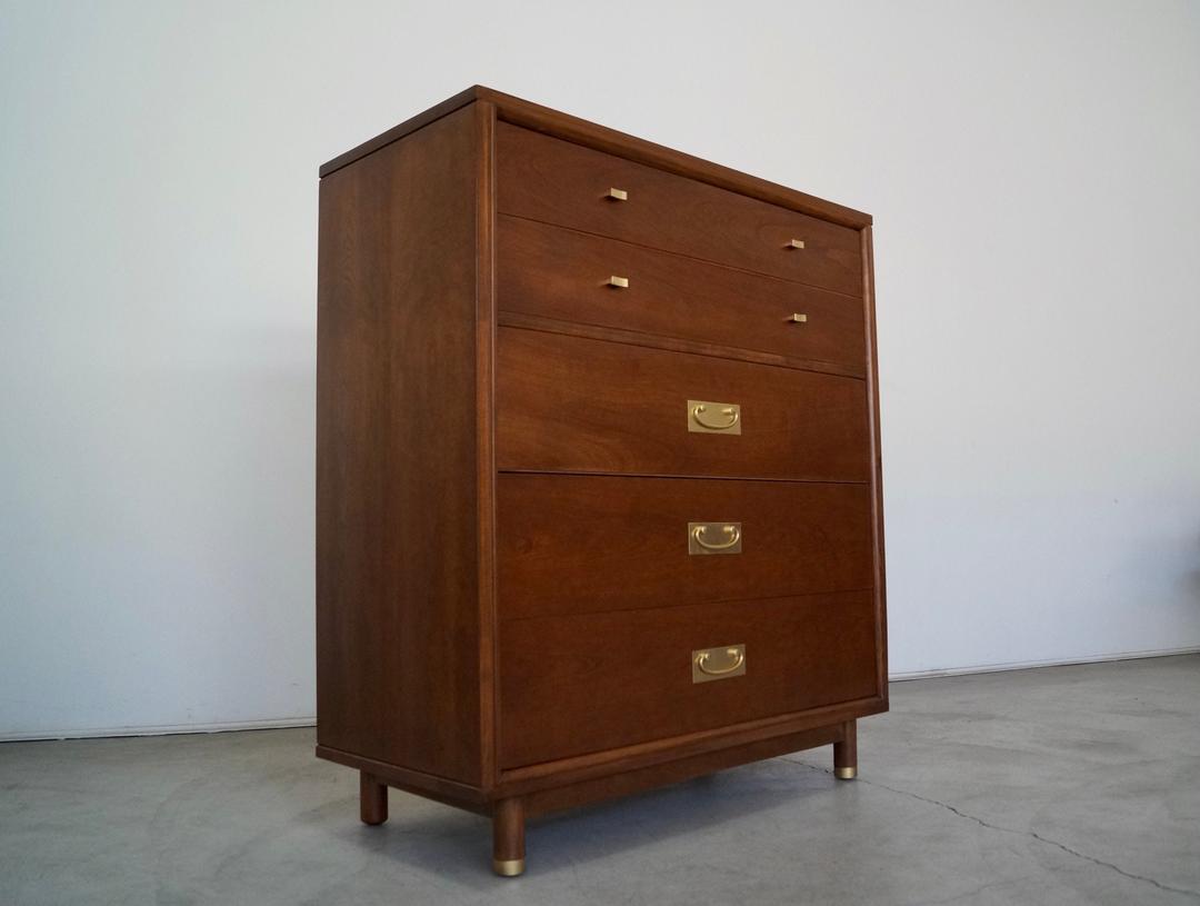 1950's Midcentury Modern Dresser Professionally Refinished! Cyclic
