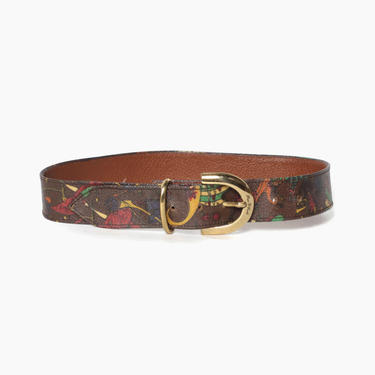 Vintage 80s Piero Guidi Magic Circus Belt / 1980s | Lucky 
