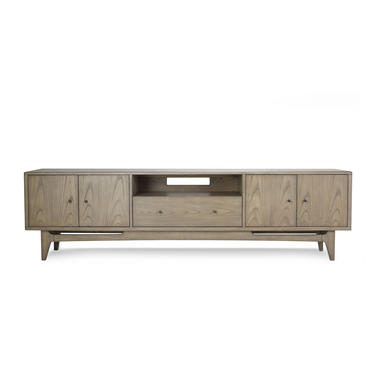 Mid Century Media Console 83&quot; -Ekais HO Line, Mid Century TV stand, Mid Century Media Storage 